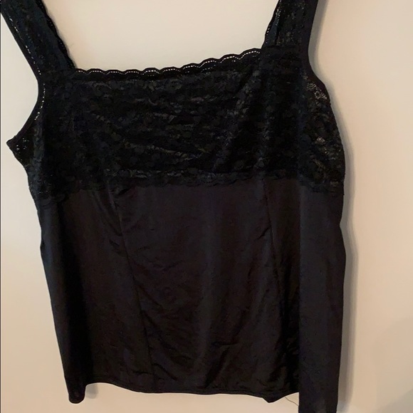 Black lace camisole size XL - Picture 3 of 4